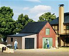 11408 Auhagen - Lagerschuppen mit Garage - HO Bausatz