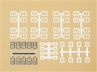 48654 Auhagen - Fenster und Türen für Industriegebäude - Spur N