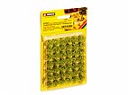 Noch 07041 - Grasbüschel Mini-Set XL, Feldpflanzen grün, 42 Stück, 9 mm