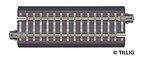 Tillig 83702 - TT - Bettungsgleis, BG2 gerades Gleis 83 mm, lose