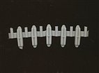 Tillig 86101 - HO/TT - Isolierschienenverbinder grau (Btl. 20 Stk.)
